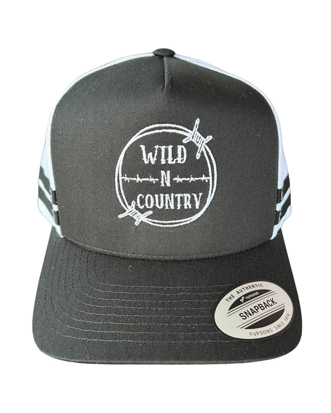 The Essential WNC Trucker Cap - Black/ White