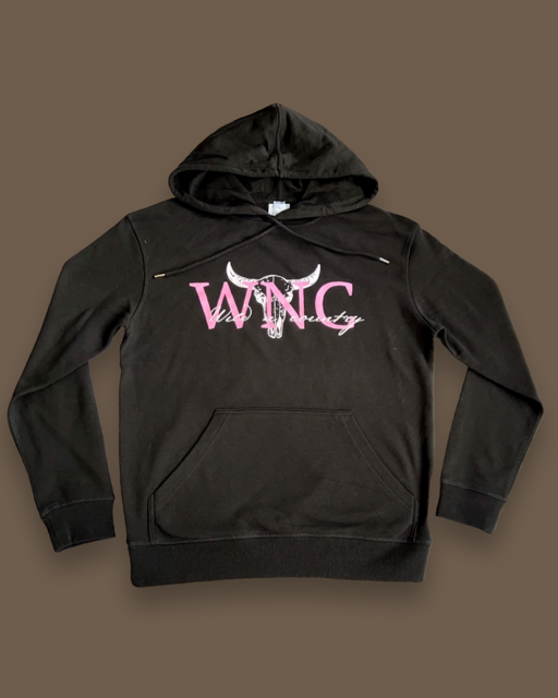 Black Ladies Dusty Bull Hoodie