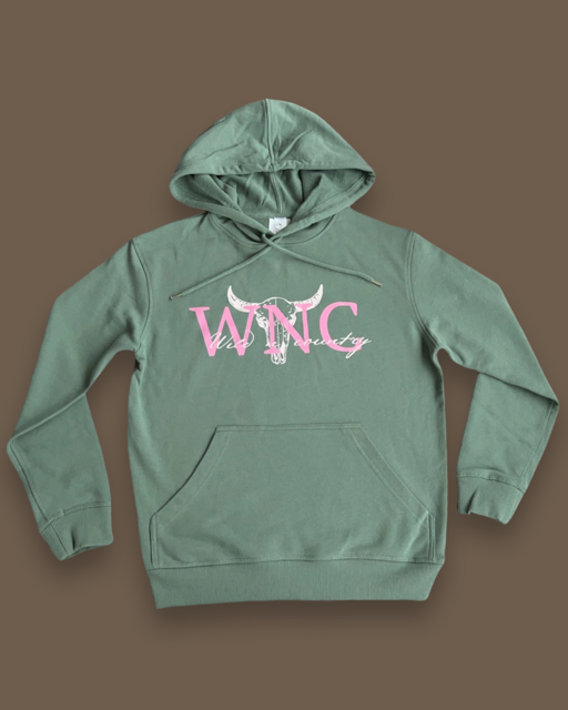 Sage Ladies Dusty Bull Hoodie