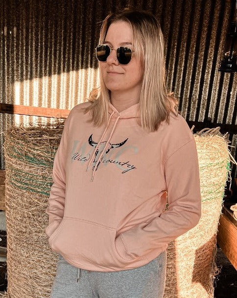 Pink Ladies Dusty Bull Hoodie