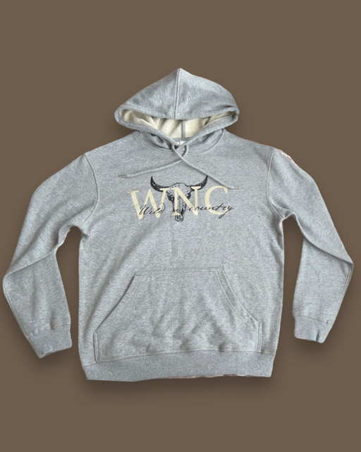 Grey Ladies Dusty Bull Hoodie