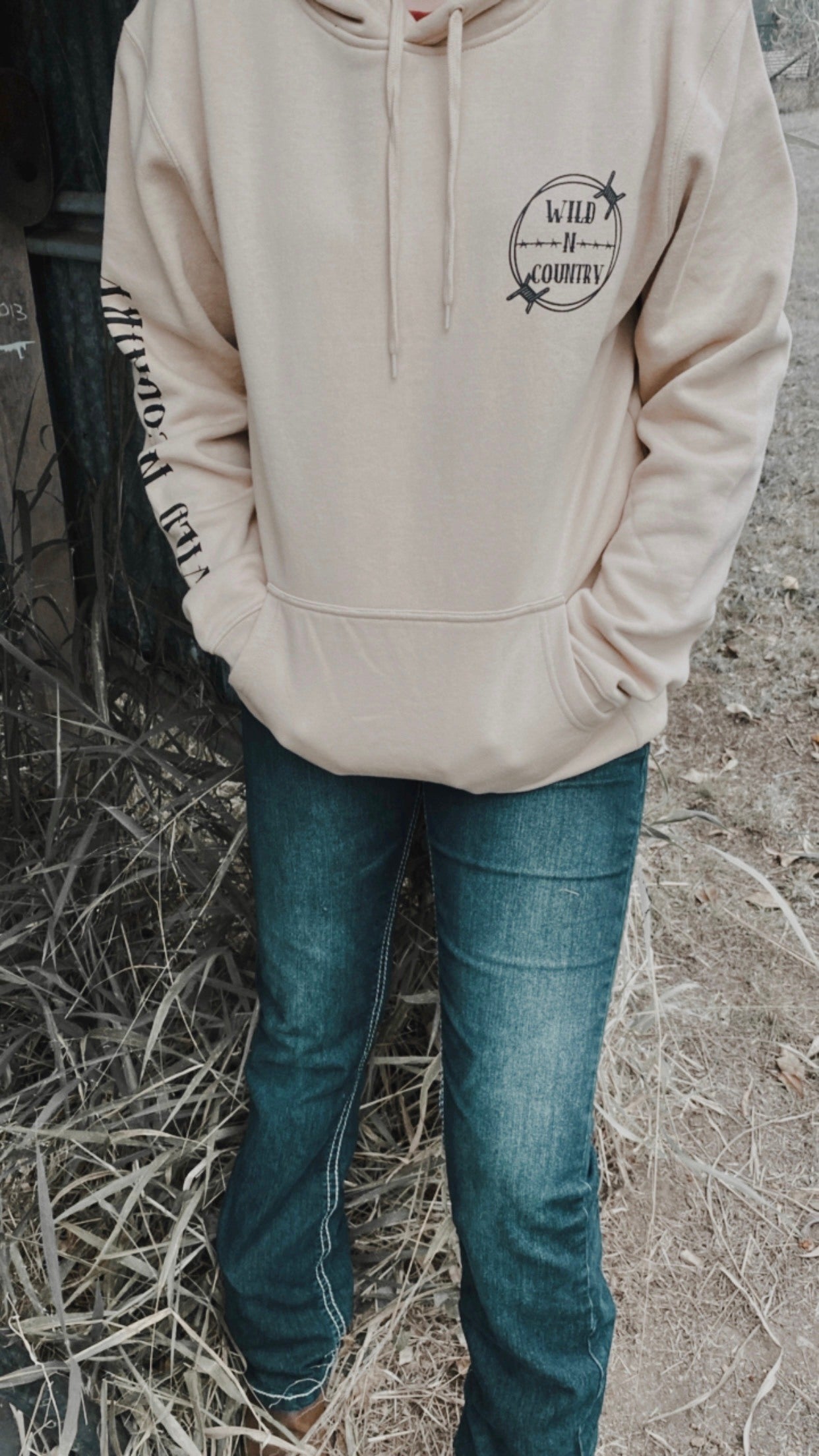 Tan WNC Unisex Hood