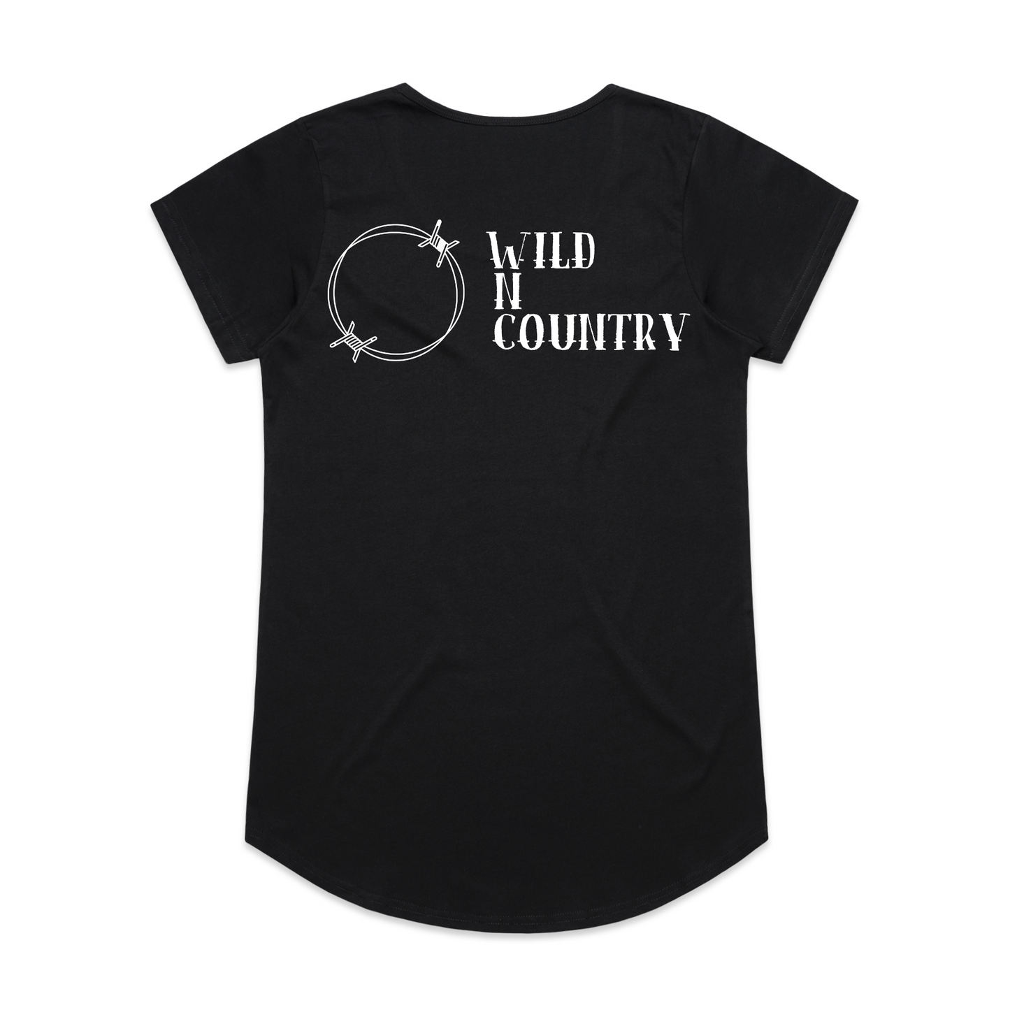 Ladies Black Tee