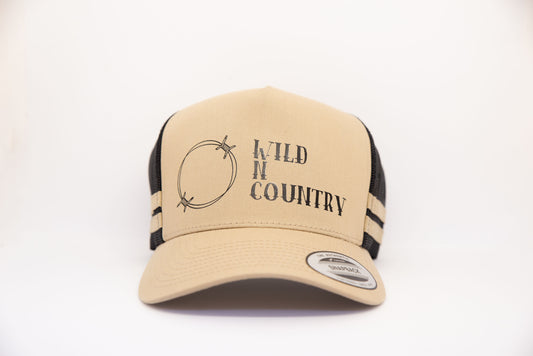 Original WNC Trucker Cap - Khaki/ Black