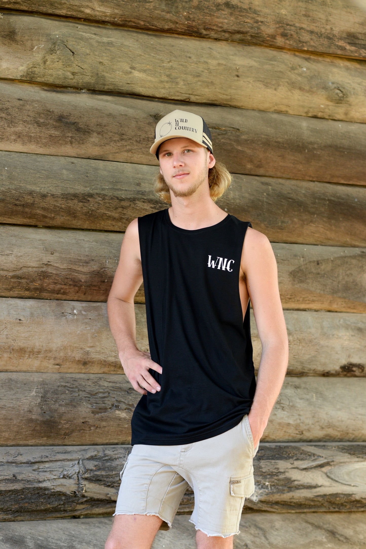 Mens Black Tank