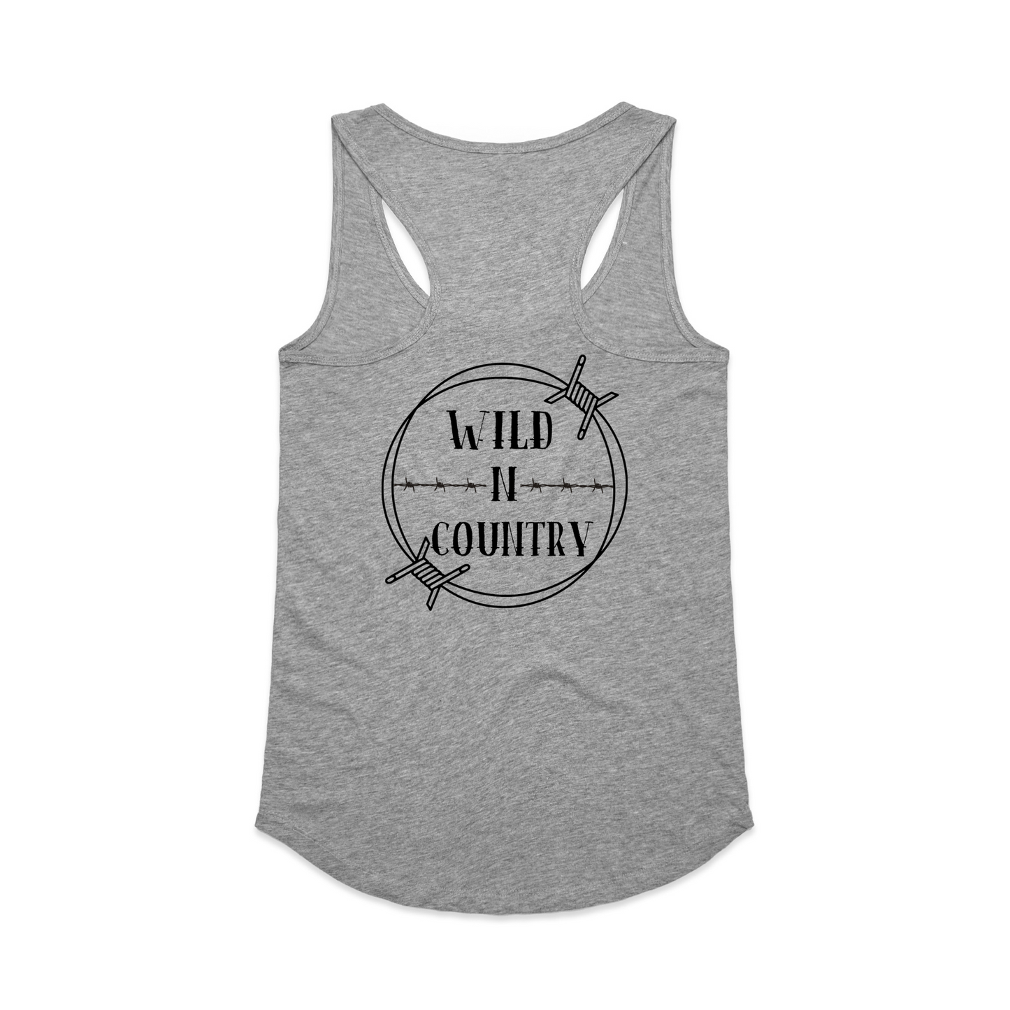 Ladies Grey Tank