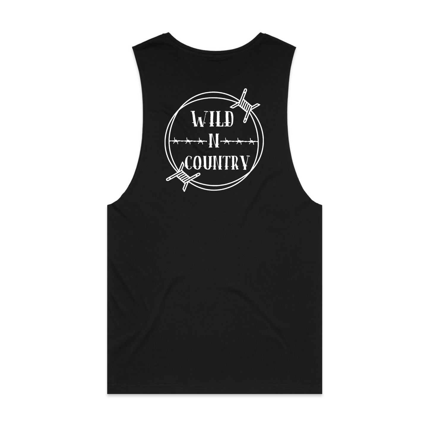 Mens Black Tank