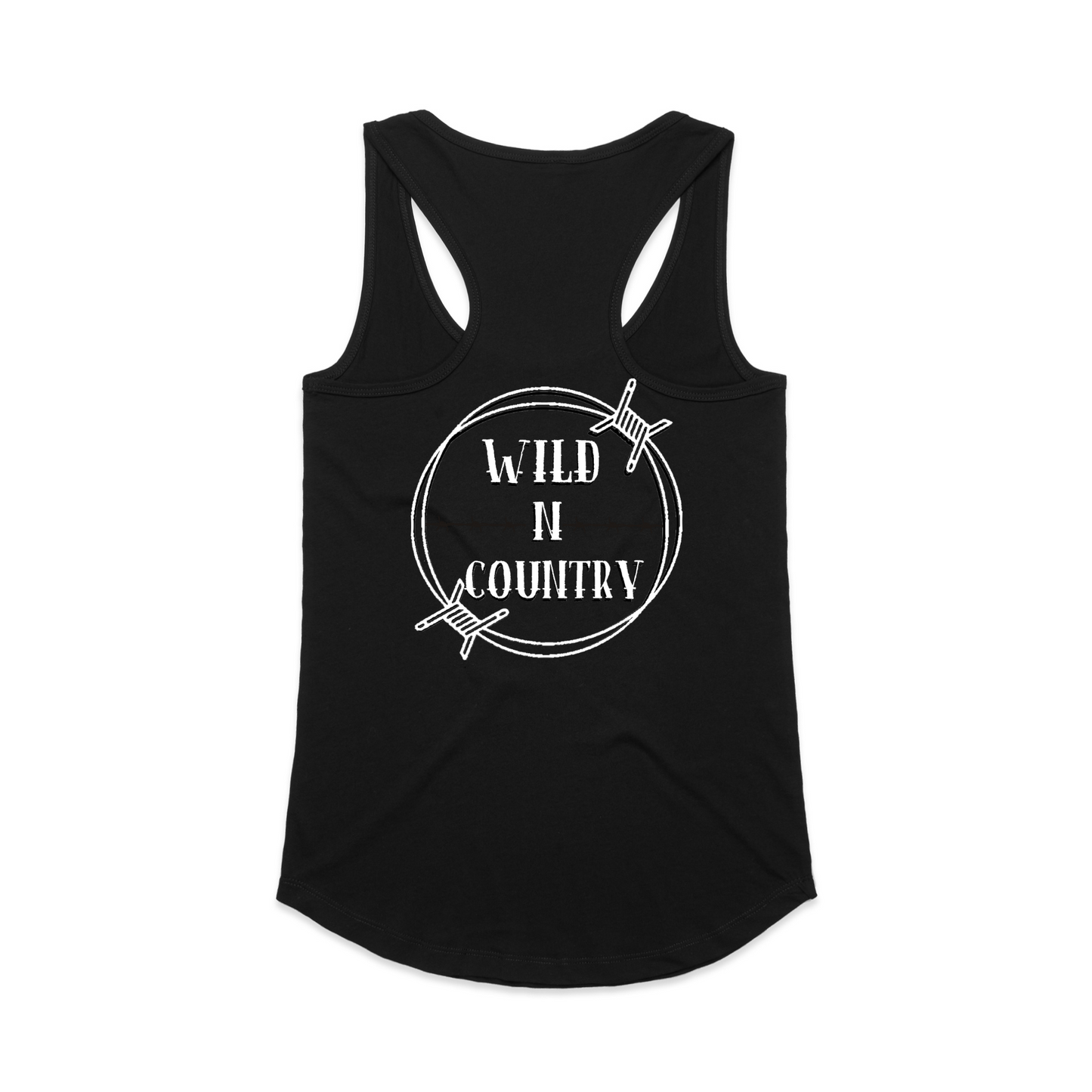 Ladies Black Tank