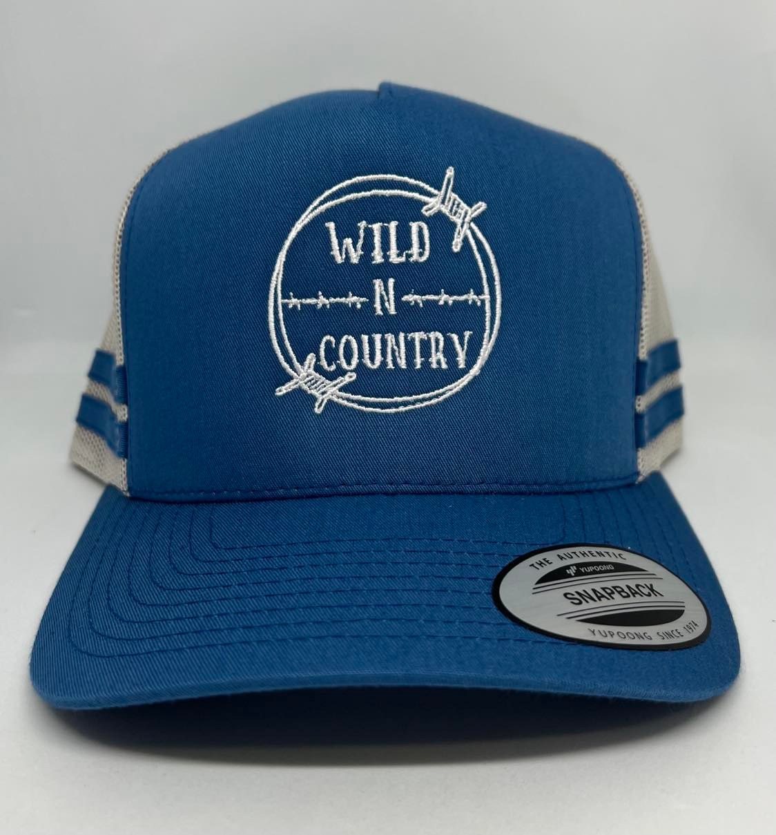 The Essential WNC Trucker Cap -Blue/ White